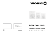 Work-pro RCS 002 User manual