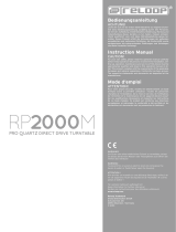 Reloop HiFi RP-2000M User manual