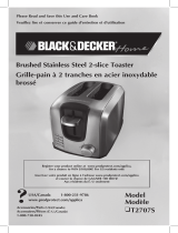 Black and Decker Appliances T2707S User manual