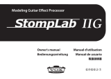 Vox Stomplab 2G Owner's manual