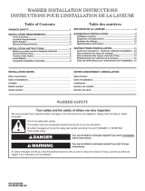 Admiral MVWX700XL User manual