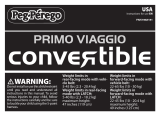 Peg Perego Primo Viaggio Convertible 2014 User guide