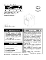 Kenmore 14116731900 Owner's manual