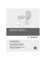 Bosch MUM6N10UC/03 User manual