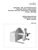 CAB Apollo User manual