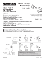 American Standard R121SS Installation guide
