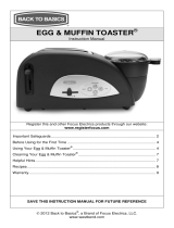 West Bend EGG & MUFFIN TOASTER User manual
