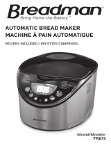 Breadman TR875 User guide