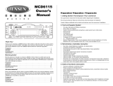 Jensen MCD6115 Owner's manual