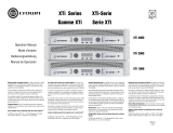 Crown XTi 4000 Operating instructions