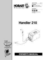 Hobart Welding Products 210 User manual