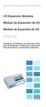 Automation Direct CFW100-IOAR I/O Expansion Module User guide