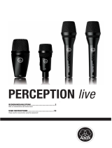 AKG PERCEPTION - ACCESSORIES User Instructions