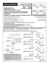 American Standard R121 Installation guide