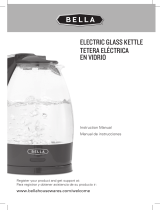 Bella 1.7L Glass Kettle Owner's manual