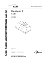 Zephyr AK9334AS Hood User Manual