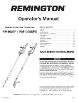 Remington RM1025SPS Ranger User guide