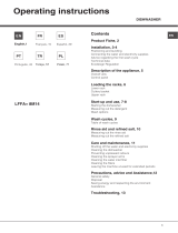 Whirlpool LFFA+ 8M14 X IB User guide