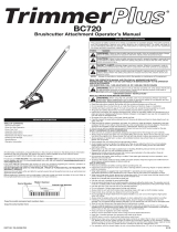 TrimmerPlus BC720 User manual