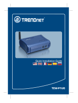 Trendnet TEW-P1UG User manual