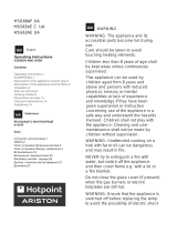 Hotpoint Ariston H5G66AF UA User guide