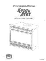 kozy heat #511 Owner's manual