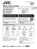 JVC Everio GZ-VX700 User manual