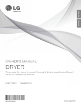LG DY1702WE User manual