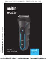 Braun cruZer6 clean shave User manual