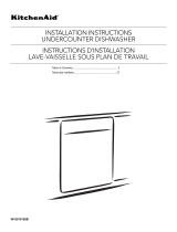 KitchenAid KDTM354DSS User manual