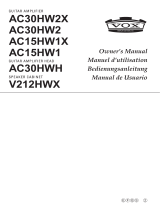 Vox AC30HW2 Owner's manual