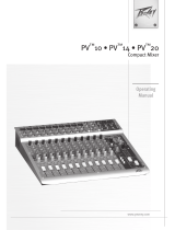 Peavey PV 10 User manual