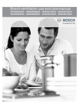 Bosch DUH36252UC/01 User manual