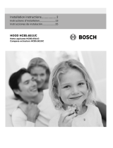 Bosch HCB50651UC/01 Installation guide