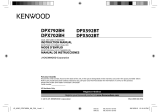 Kenwood DPX502BT User manual
