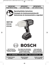 Bosch HTH182-01 User guide