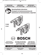 Bosch RH540M User manual
