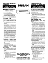 Broan 464204 User manual