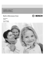 Bosch HMT8720/01 Installation guide