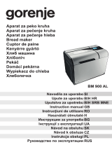 Gorenje BM900AL Owner's manual