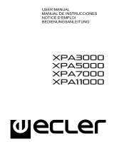 Ecler XPA11000 User manual