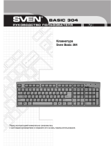 Sven 303 SlimBL.PS/2 User manual