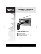 Vitek мобильный ЖК-телевизор VITEK VT-5010 User manual