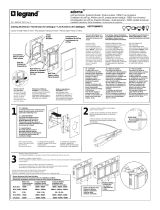 Legrand ADTP700MMUM2 Installation guide