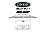 ASA Electronics JHD40BT User manual