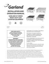 Garland GTOG48-8 Operating instructions