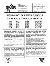 Star Manufacturing 872T Operating instructions