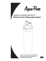 3M Aqua-Pure™ Under Sink Full Flow Water Filter Replacement Cartridge AP517 Operating instructions