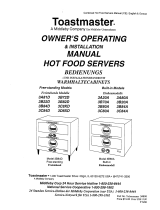Toastmaster 3C84D Operating instructions