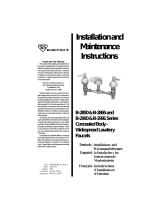 T&S B-2990 Series Installation guide